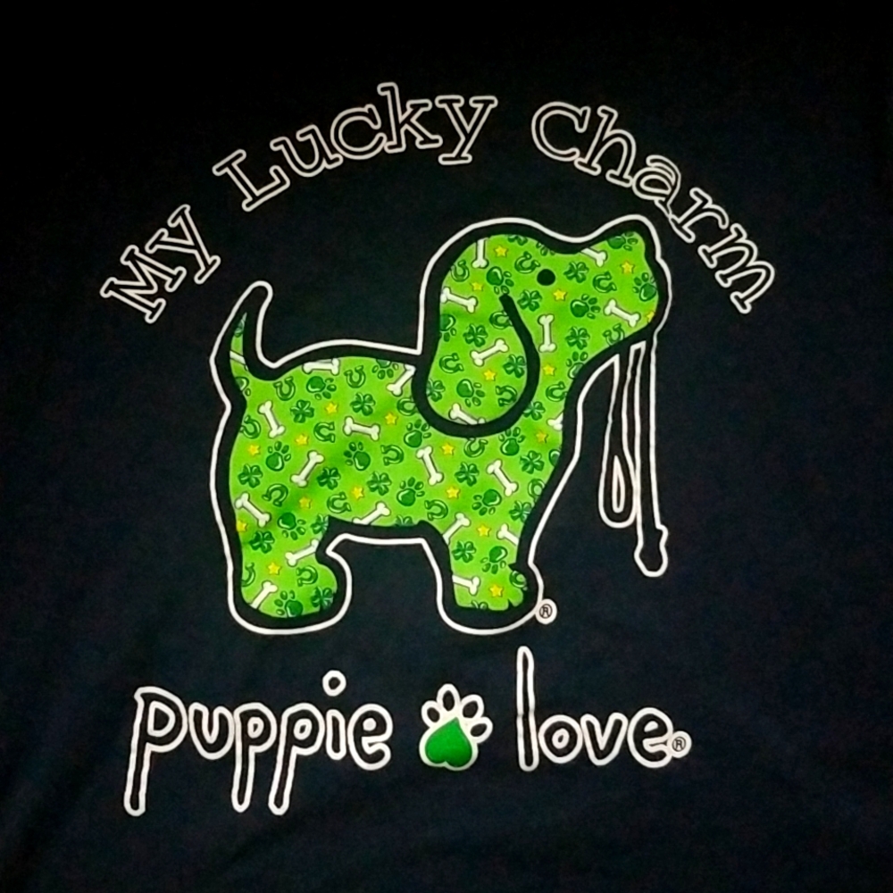 Rescue dog long sleeve lucky shirt